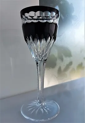 Faberge Black Hurrican Na Zdorvye Liqueur Cordial Goblet Factory Sign • $59