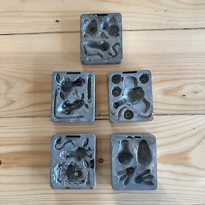 Vintage 1968 Mattel Thingmaker Animals Molds Plates Lot Of 5 • $39.97