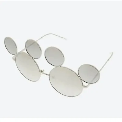 Japan Tokyo Disney Resort Fashion Sunglasses Mickey Silver Summer • $34.49