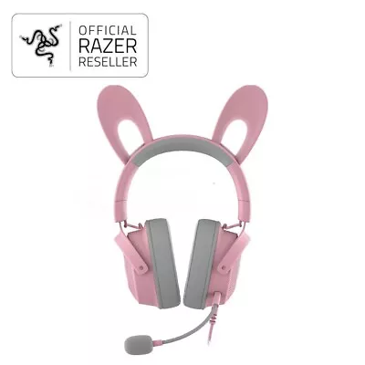 Razer Kraken Kitty V2 Pro Wired RGB Headset With Interchangeable Ears - Quartz • $239