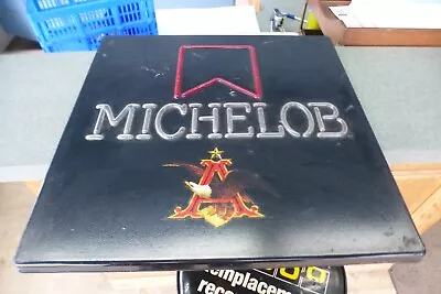 Vintage Plastic 18  X 18  Michelob Advertising Sign Front Panel • $10.97