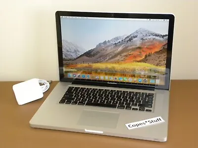 Apple Macbook Pro 15  A1286 Mid 2010 I5 2.53GHz 250GB SSD 8GB 10.13 High Sierra • $169.99