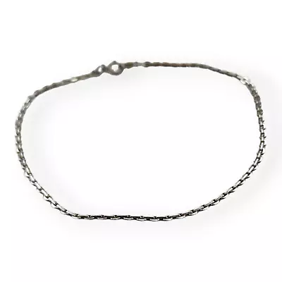 Vintage Sterling Silver 925 Summertime Cute Anklet Chain 9 Inches • $32.95