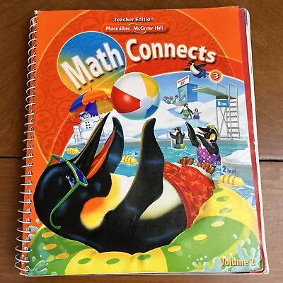 Macmillan / Mcgraw-hill Math Connects Grade 3 Vol. 2 • $34.99