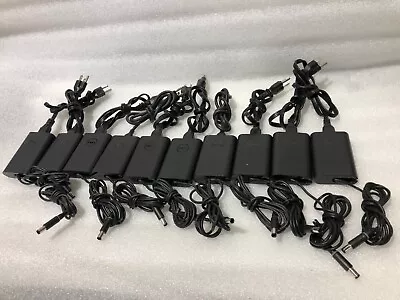 *Lot Of 10* Dell 19.5V 65W 3.34A Slim AC Adapter HA65NM130 G4X7T 6TFFF 7.4MM TIP • $9.95