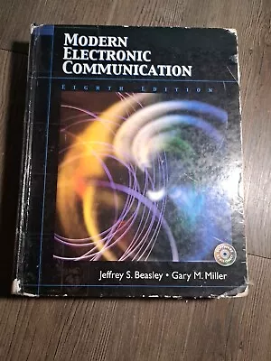 Modern Electronic Communication By Gary M. Miller And Jeffrey S. Beasley (2004 • $12.99