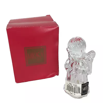 MIKASA Crystal Sweet Angel Candle Holder Austria T 8135-550 Cherub NEW Box Tag • $9.95