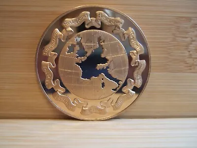 £95 • Buy VERY RARE 1973 European Communities John Pinches Specimen Proof In Bronze Medal!