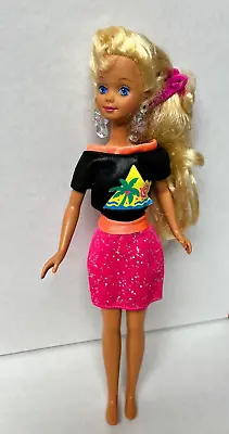 Vintage 1993 Glitter Hair Barbie Doll Long Blonde Hair- Used • $9.95