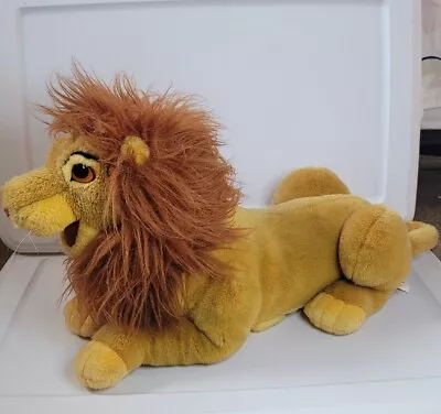 Vintage Disney Lion King Mufasa Adult Simba 24” Large Stuffed Plush Puppet  • $34.95