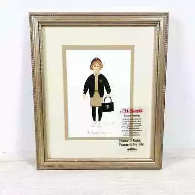 P. Buckley Moss  My Scouting Days  Girl Scouts Framed Art 2004 Signed Numbered  • $100