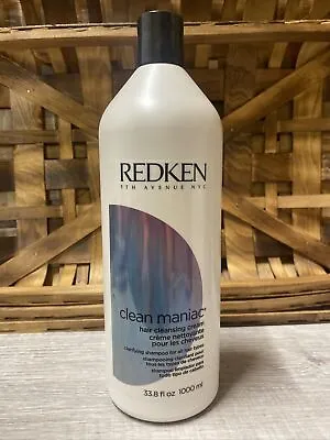 Redken Clean Maniac Hair Cleansing Cream Shampoo 33.8 Oz • $37.95