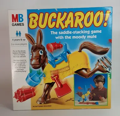 Vintage 1996 Buckaroo! Game MB Games Complete Works • $29.99