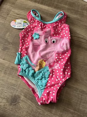 BNWT Peppa Pig Swimming Costume 12-18 Months • £0.99