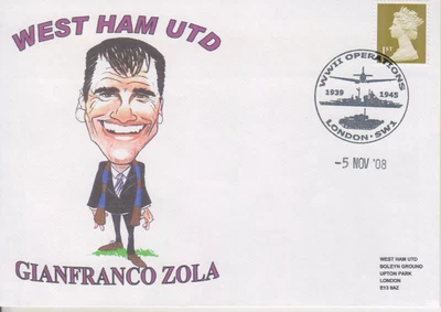 £1.99 • Buy Gianfranco Zola West Ham Utd Football Cover