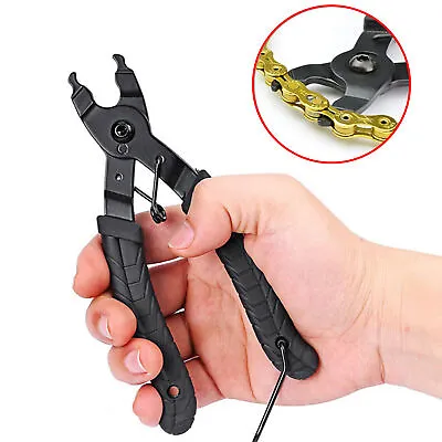 Pliers Master Link Quick Link Open Close Tool OZ Bicycle Chain Bike Missing Link • $8.22