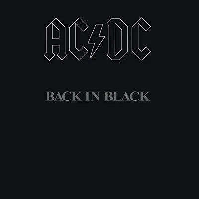 AC/DC - Back In Black 180 Gram US Release New And Sealed Free Postage • $63.95