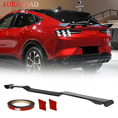 For 2021-2023 Ford Mustang Mach-E TRD-Style Rear Trunk Spoiler Wing Gloss Black • $79.99