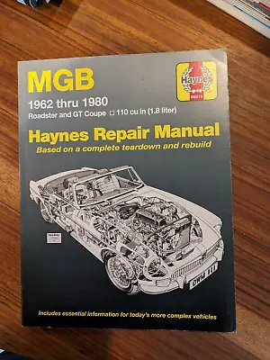 MGB Haynes Repair Manual • $17.50