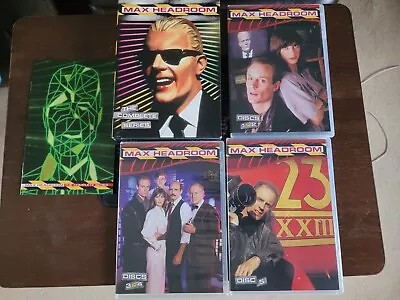 Max Headroom: The Complete Series (DVD 2019 4-Disc Set) • $20