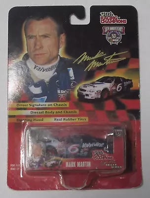 Vintage 90s 1998 Mark Martin Die Cast Car Racing Champions Nascar Valvoline 1/64 • $3