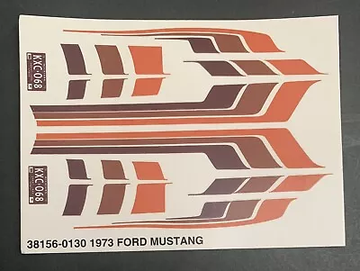 73 Mustang MACH 1 DECAL SHEET 4-#35 Model Car Parts COMBINE PARTS SAVE $ • $6.99