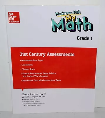 McGraw-Hill My Math Grade 1 21st Century Assessments 2015 Brand New FREE SHIPPIN • $19.99