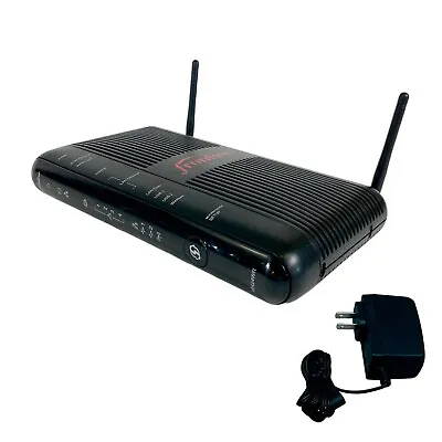 Actiontec Frontier MI424WR Rev.I Gigabit WiFi N-Wireless Router Modem W/ Adapter • $17.83