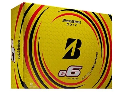Bridgestone E6 2022 1 Dz Golf Balls - Yellow - New In Box • $40