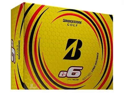 Bridgestone E6 2022 2 Dz Golf Balls - Yellow - New In Box • $80