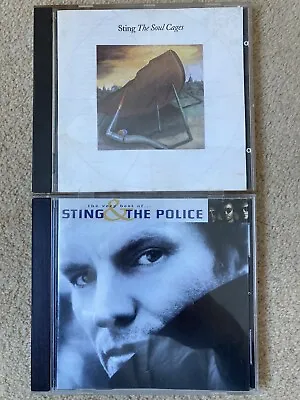 Sting: Very Best Of Sting & The Police (CD 1998) The Soul Cages (CD 1991). • £1