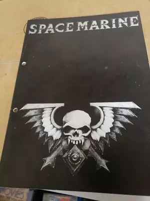 Warhammer 40K  EPIC SPACE MARINE CODEX 1st Supplement 1989  (5/17) • $45