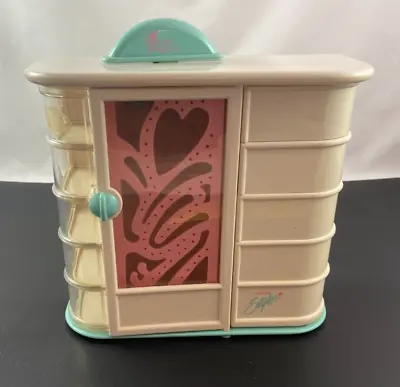 VTG Fisher Price 1989 Jewelry Box JUST MY STYLE Plastic Case Closet • $19.98