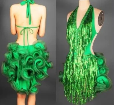 £49 • Buy Women's Latin Salsa Tango Rumba Samba Ballroom Competition Dance Dress