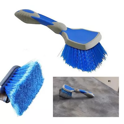 1 Pc 9.5  Car Wash Brush Easy Reach Rim Detailing Soft Bristle Auto Wheel Tire • $8.88