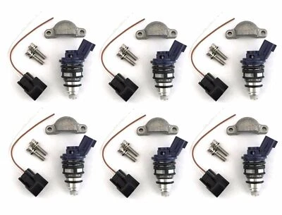 $288.24 • Buy 6 Fuel Injectors For NISSAN Z32 300ZX 89-94 VG30DE 275cc NA