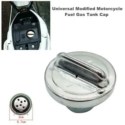 Universal Modified Motorcycle Dirt Pit Bikes Fuel Gas Tank Cap Cover 3CM Hole • $3.99