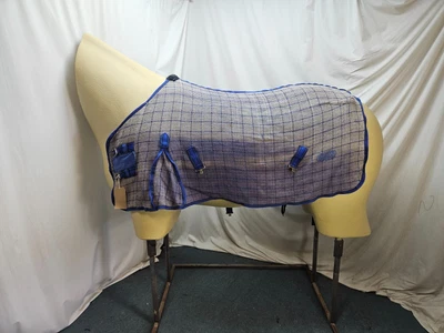 £9.99 • Buy Used 4'9 Waffle Cooler Horse Rug #F709