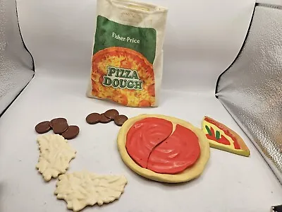 Vtg Fisher Price Fun With Food 1988 Pretend Play Pizza Dough Topping Replacement • $21.75