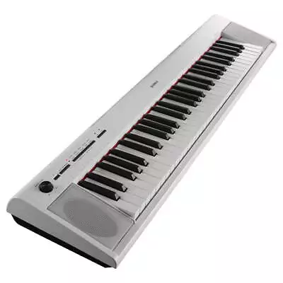 Yamaha Piaggero NP12 61-Key Portable Keyboard With Power Adapter - White • $239.99