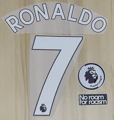 NEW! Manchester United Cristiano Ronaldo #7 2021/22 EPL Home NAME SET WITH PATCH • $18.90