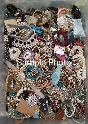 3 Pound Vintage To Modern COSTUME JEWELRY Lot All Wearabe No Junk  • $54