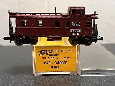 N Scale Atlas SLSF Caboose Santa Fe 350 Frisco 3578 SL-SF • $24.99