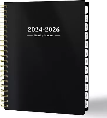 2024-2025 Monthly Planner Calendar 2 Year Appointment Organizer Book 8.5  X 11  • $13.99