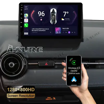 For Mazda 2 Demio 2014-2023 2+32GB Android 12 Car Stereo Radio Wireless Carplay • $189.79