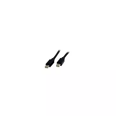 StarTech 6' Mini DisplayPort Male/Male Audio/Video Cable Black MDISPLPORT6 • $24.18