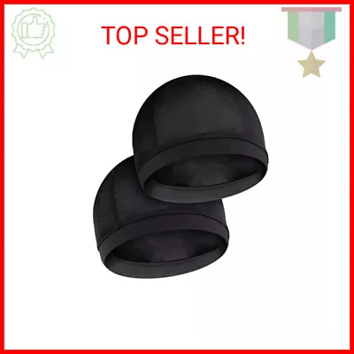 Molain 2Pcs Wave Cap For Men Silky Stocking Caps For 360 540 720 Waves Satin Sil • $9.16