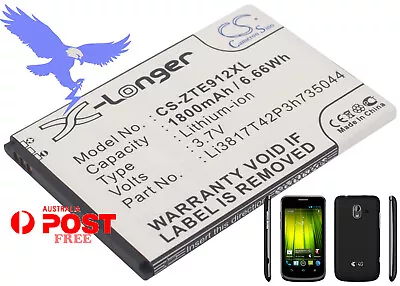 High Quality CS Battery For Telstra Frontier ZTE T81 Mobile Phone • $16.80