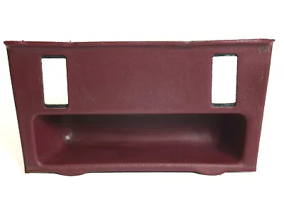 Mercedes-Benz W126 500SEL Center Console Tray For Heated Seat Switches Burgundy • $48.89