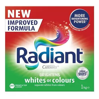 Radiant Laundry Detergent Powder Mixed Colour Wash 1kg • $10